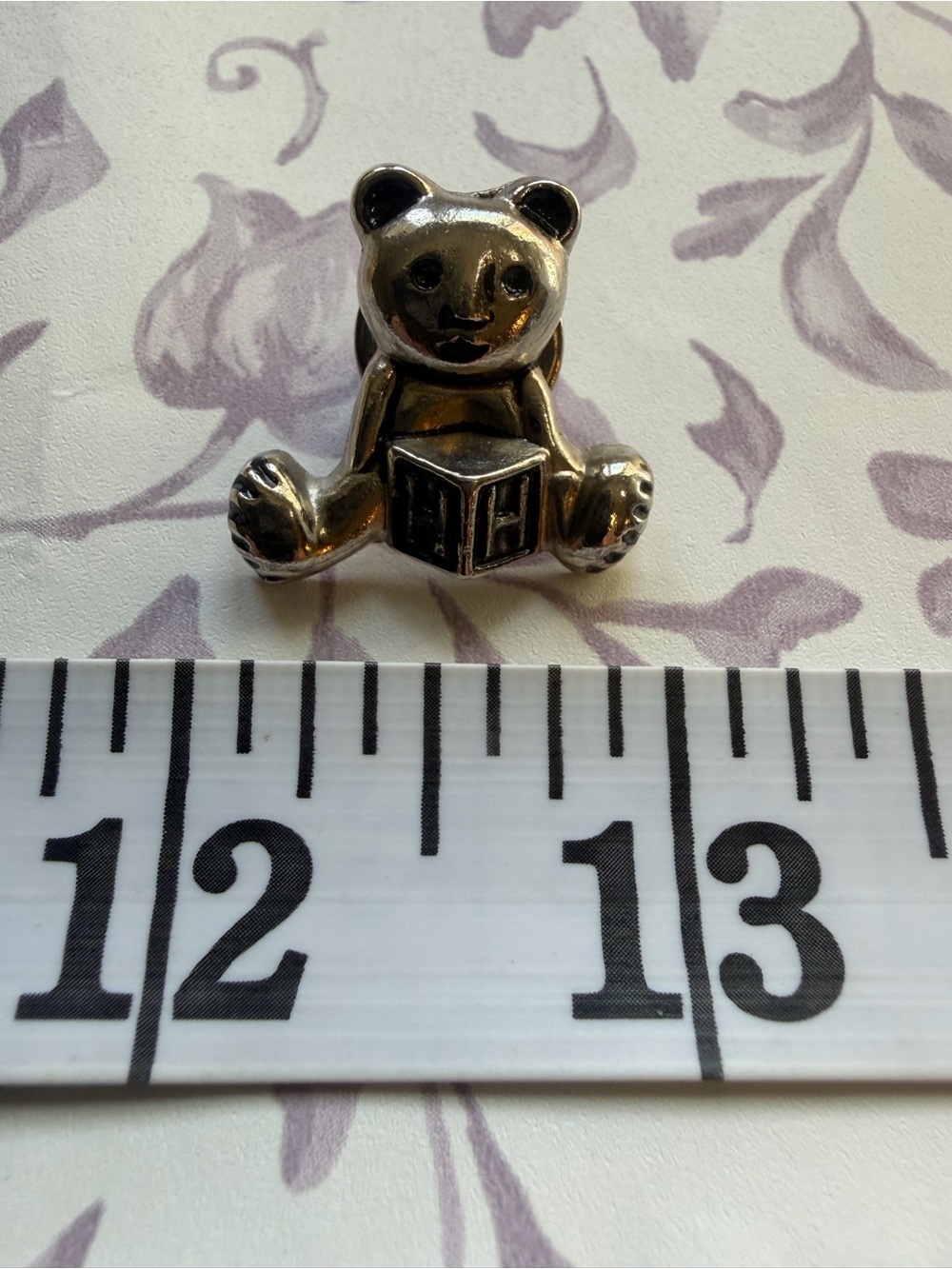 Silver Teddy Bear